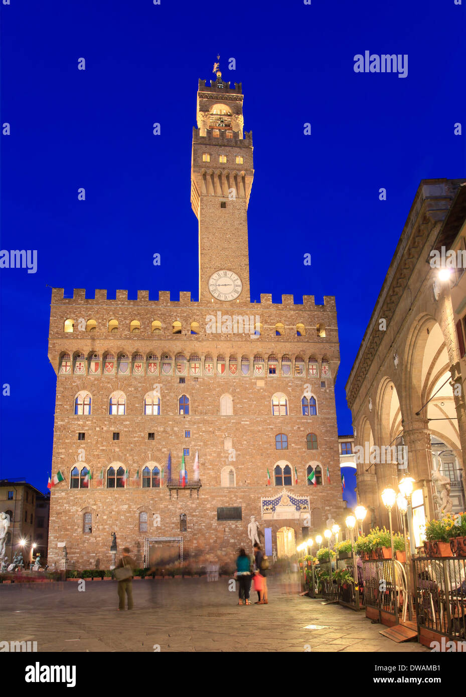 Palazzo Vecchio Florence, Italy Stock Photo