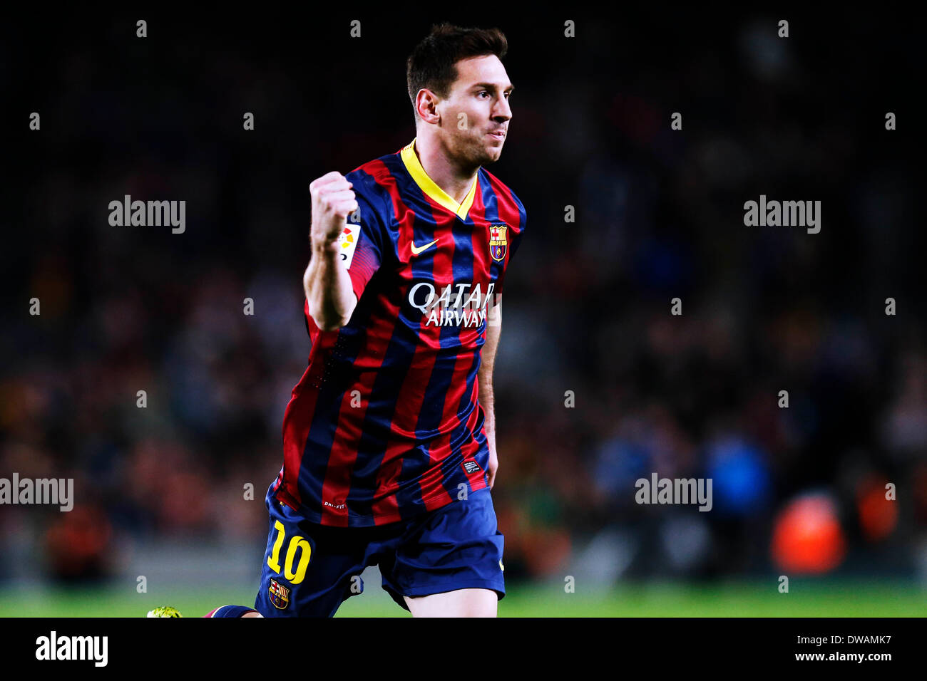 Barcelona, Spain. © D. 2nd Mar, 2014. Lionel Messi (Barcelona) Football