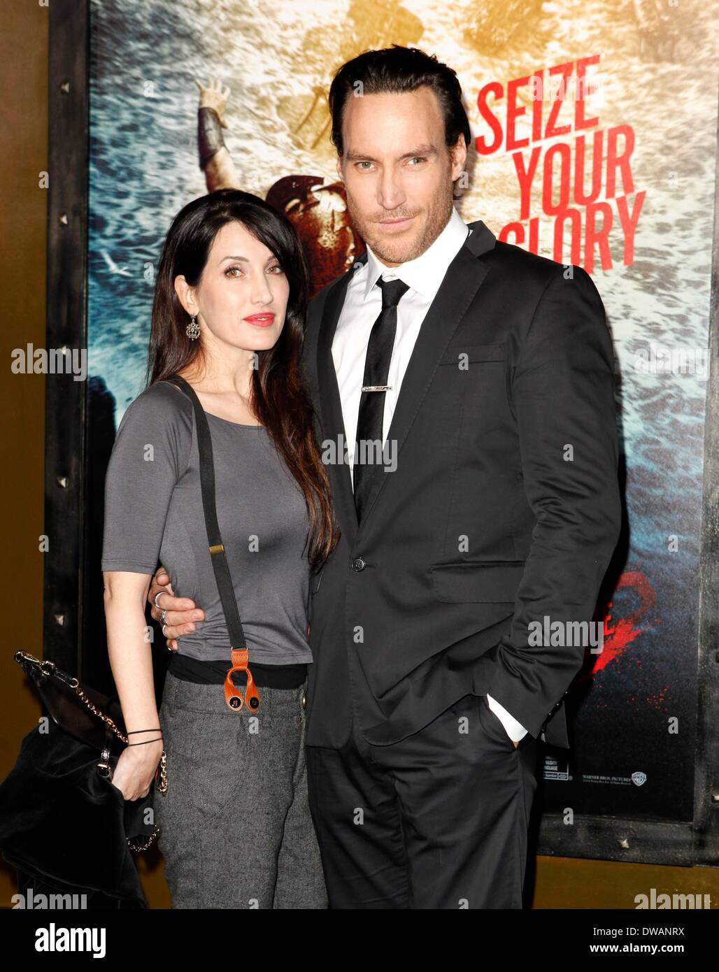 Los Angeles, CA. 4th Mar, 2014. Callan Mulvey at arrivals for 300: RISE