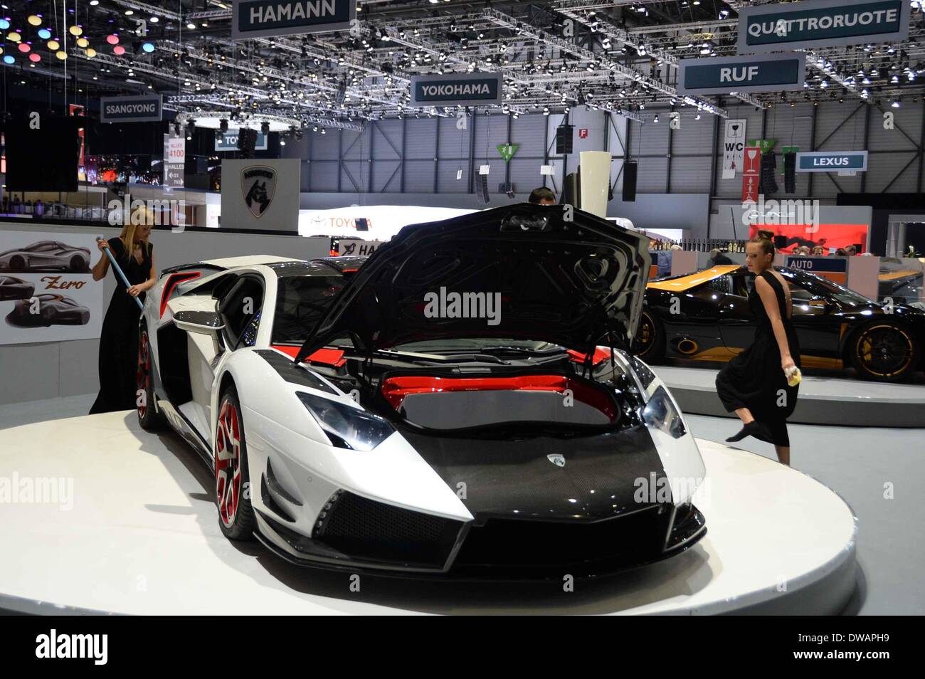 Geneva international motor show 2014 hi-res stock photography and ...