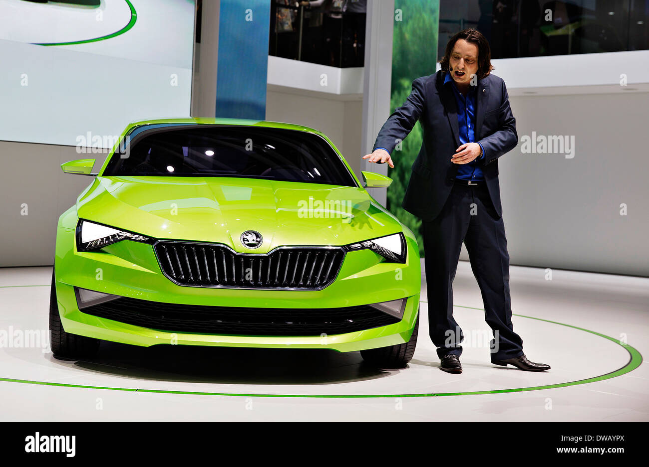 Jozef Kaban, Skoda Auto, Skoda Vision C Stock Photo - Alamy