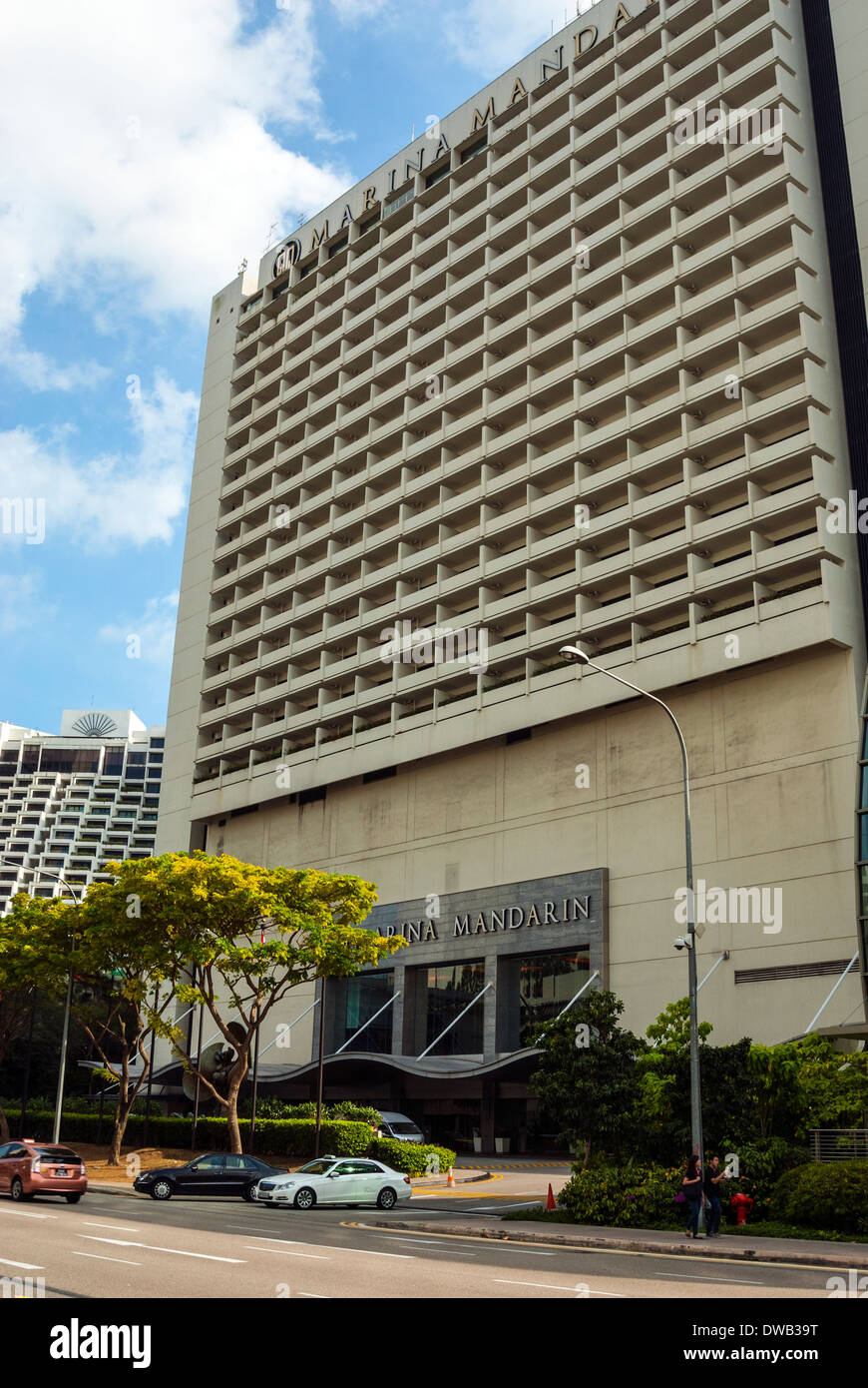 Marina Mandarin Hotel, Singapore Stock Photo Alamy