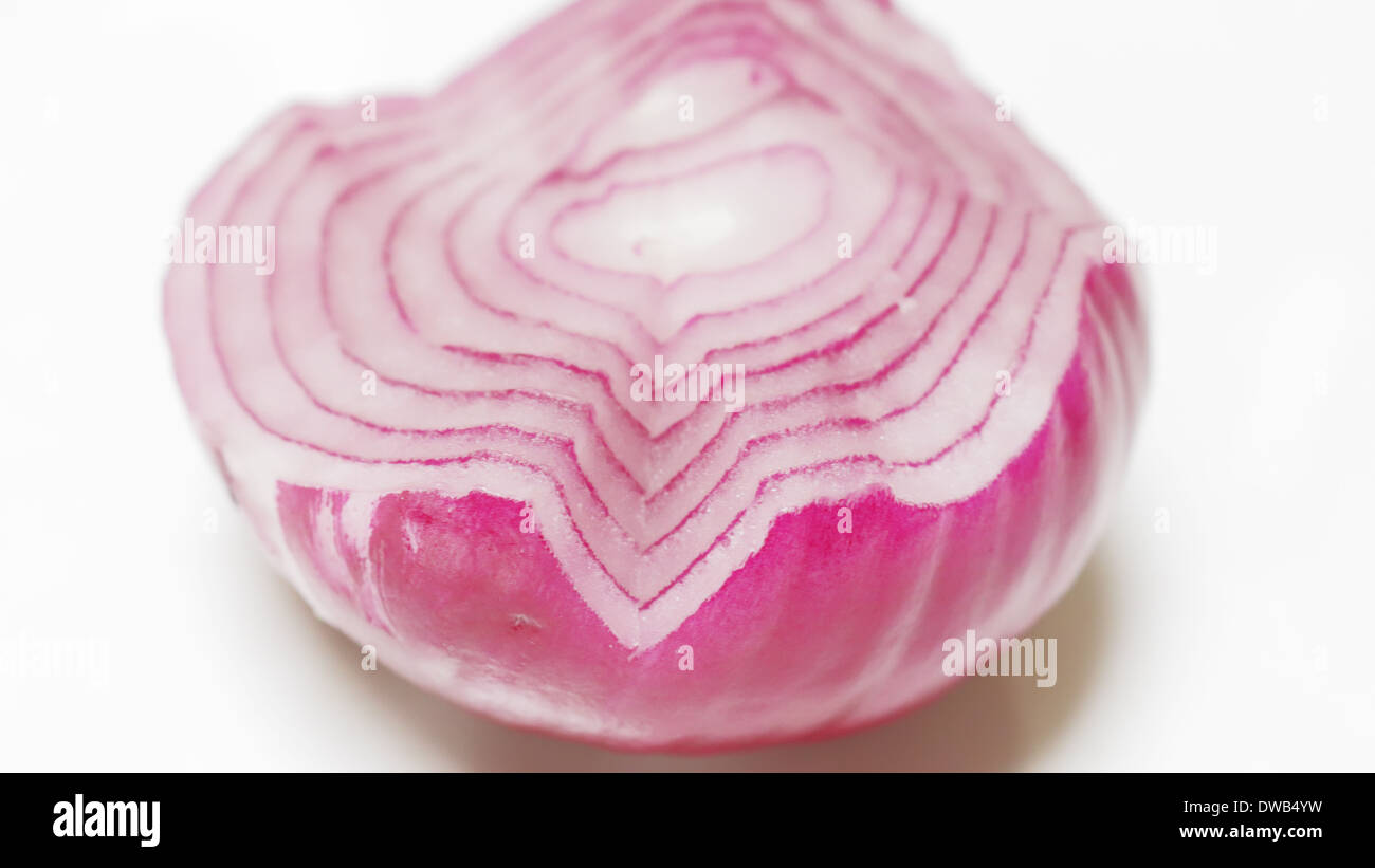 Beautiful Onion Layers Stock Photo Alamy
