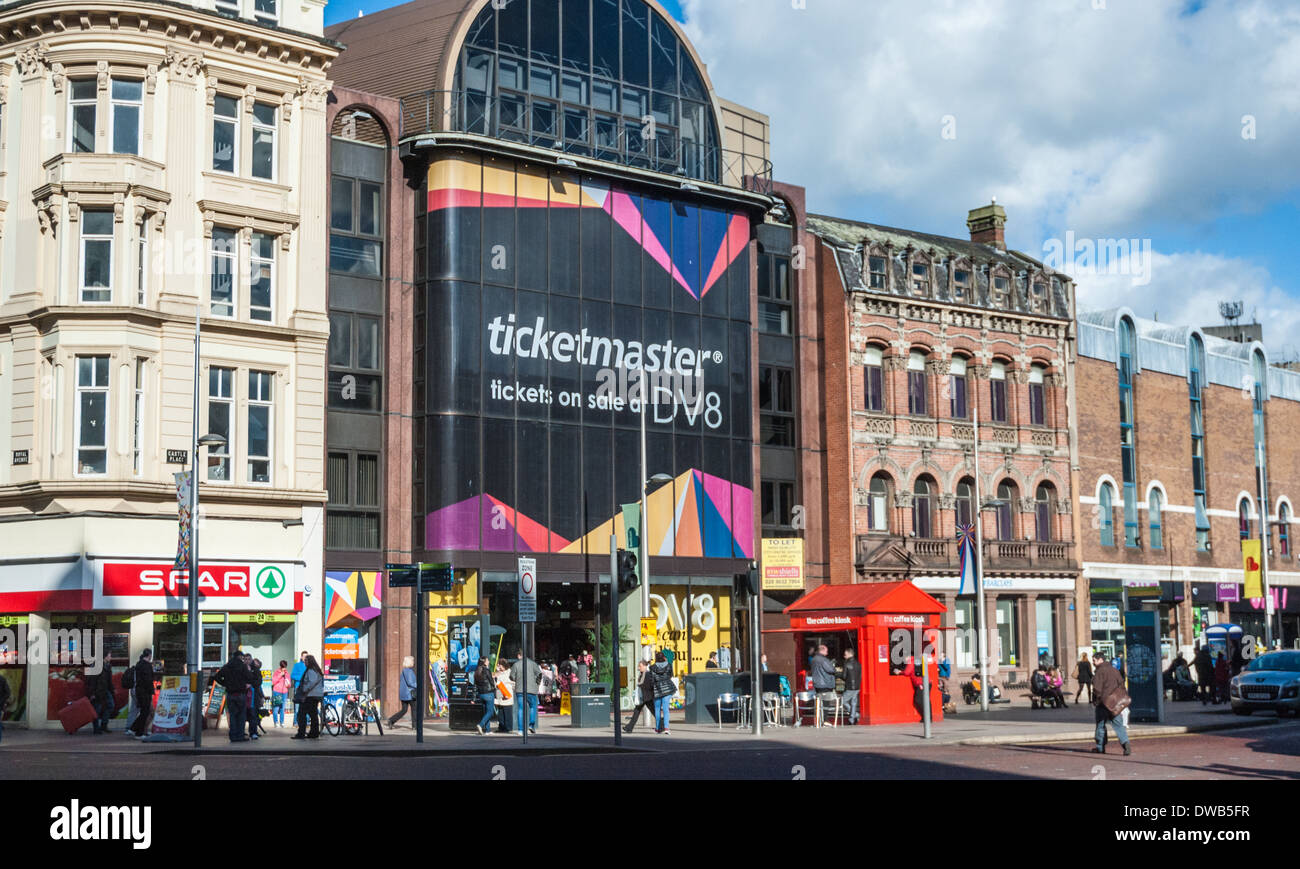 Donegall Arcade, Belfast Stock Photo Alamy