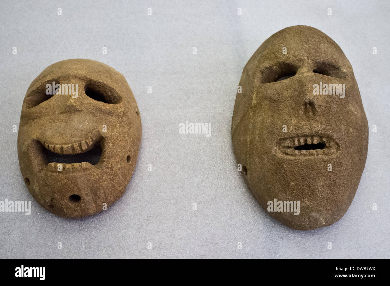 Jerusalem israel museum mask hi-res stock photography and images - Alamy