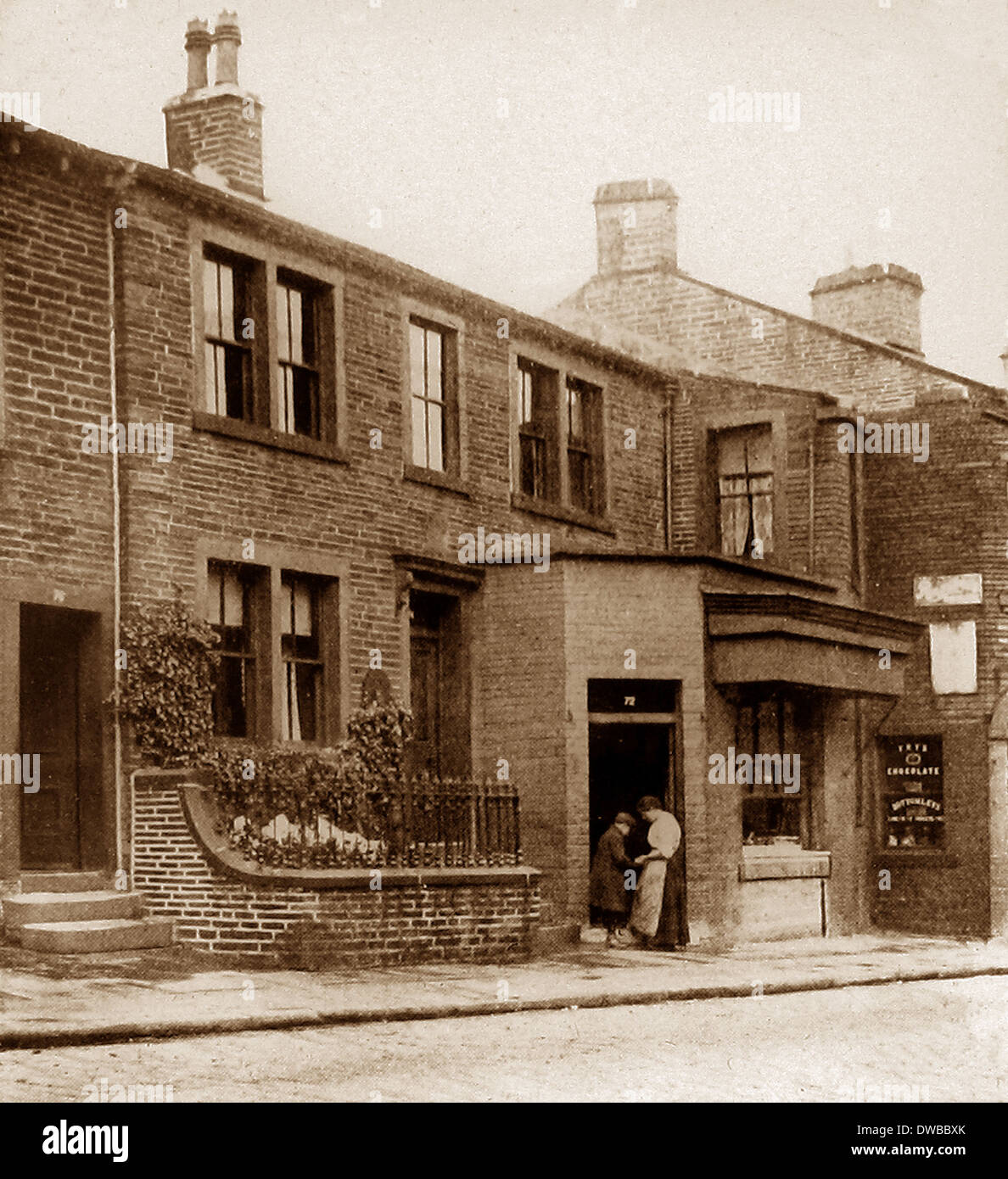 Thornton Vicarage near Bradford Victorian period Stock Photo