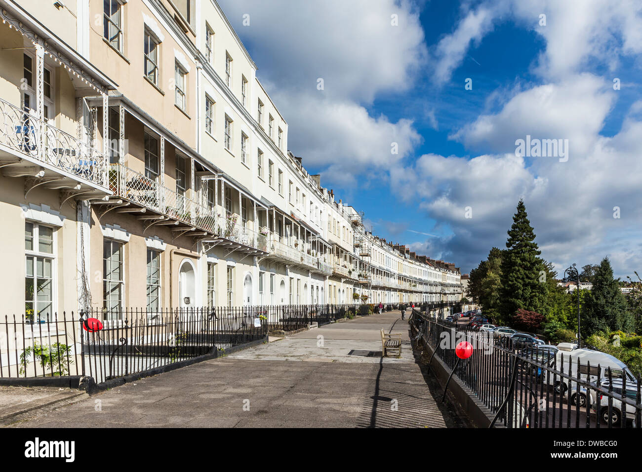 United Kingdom, England, Bristol, Clifton, Royal York Crescent