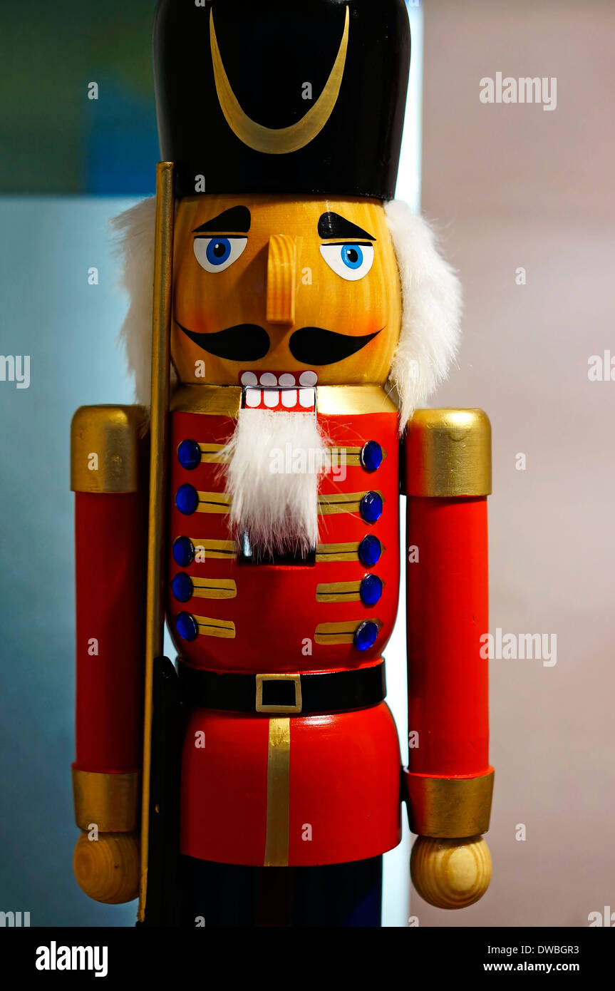 Germany, Close up of Nutcracker figurine from the Ore Mountains Stock