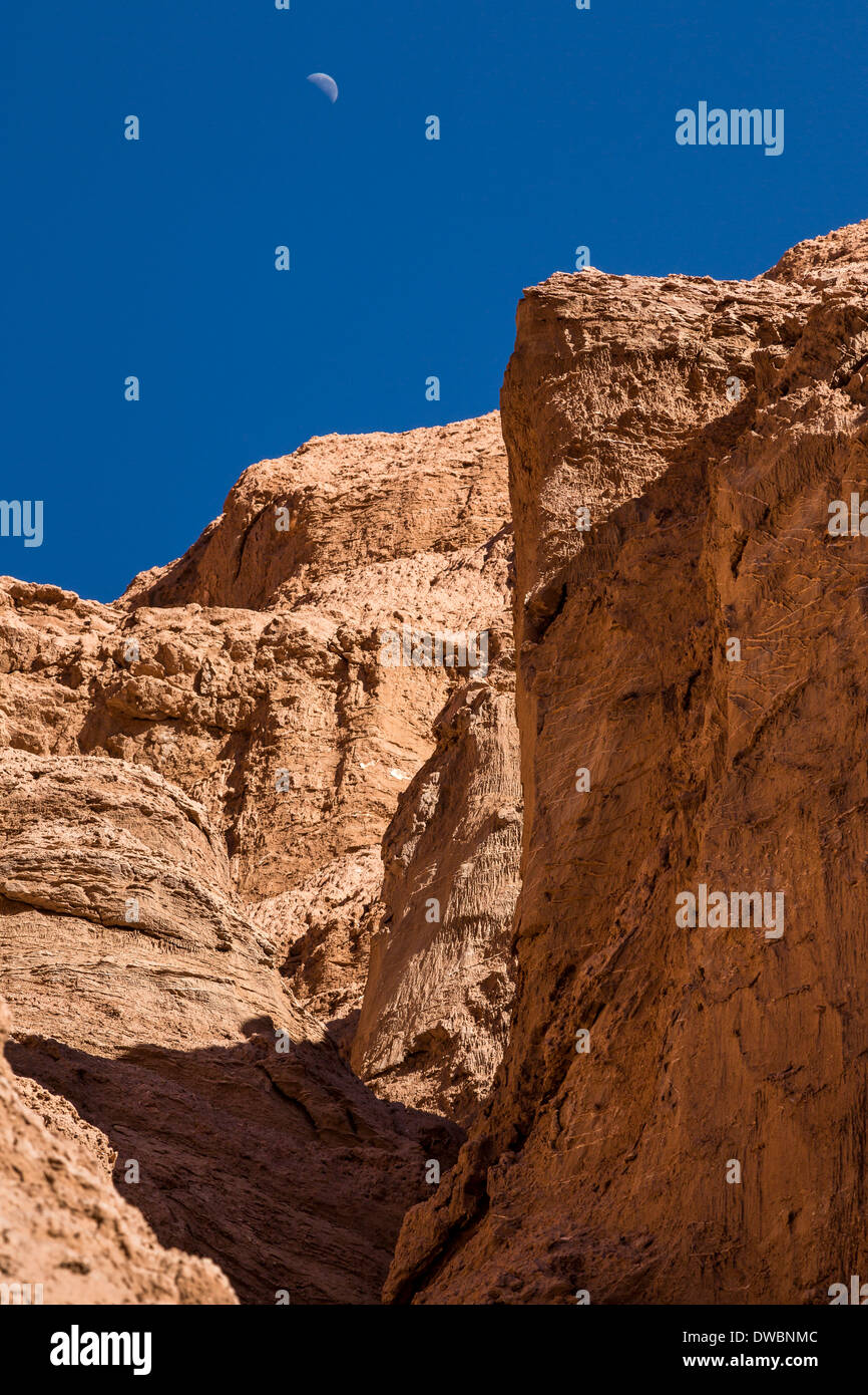 South America, Chile, Atacama Desert, Garganta del Diablo Stock Photo
