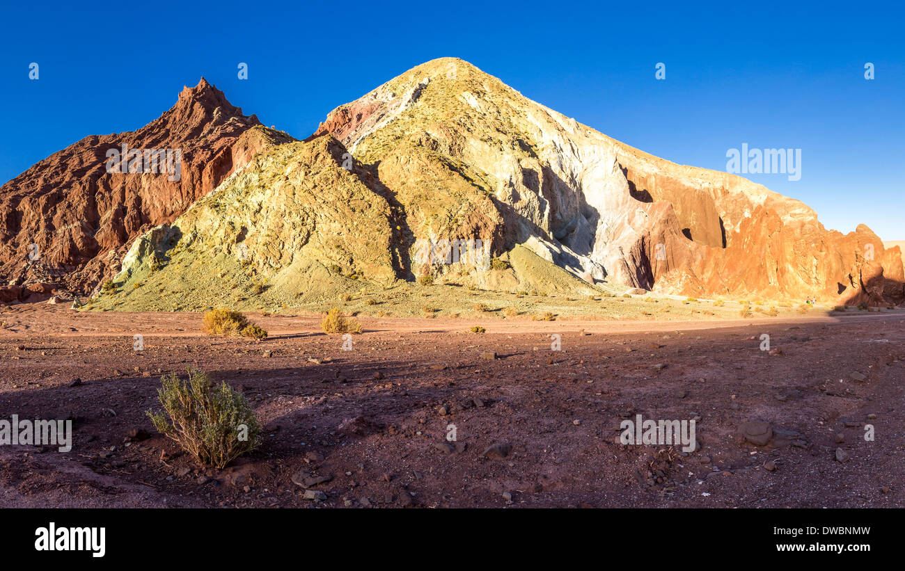 South America, Bolivia, Atacama Desert, Valle del Arcoiris Stock Photo
