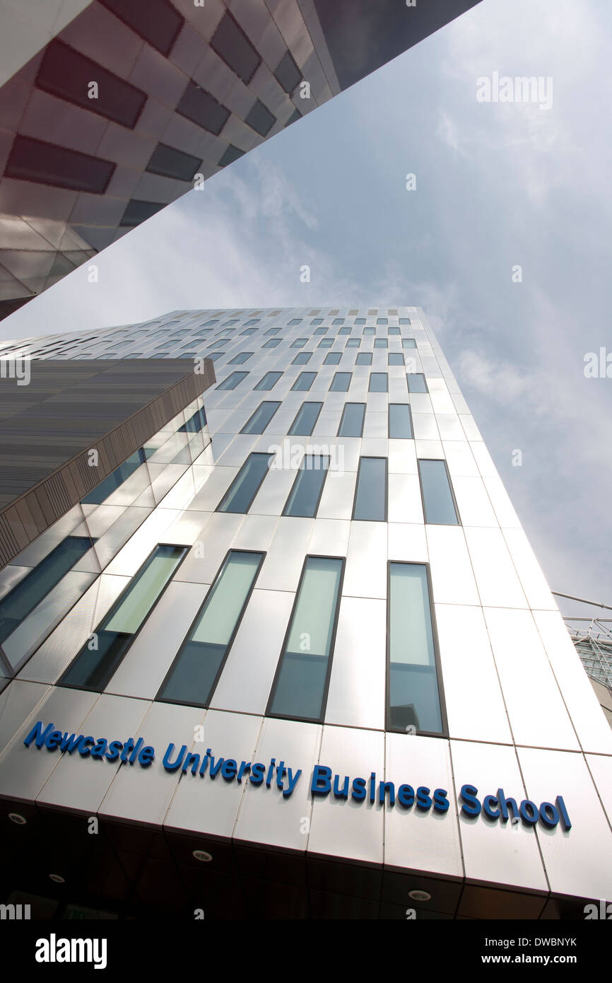 Newcastle University Business School Stock Photo