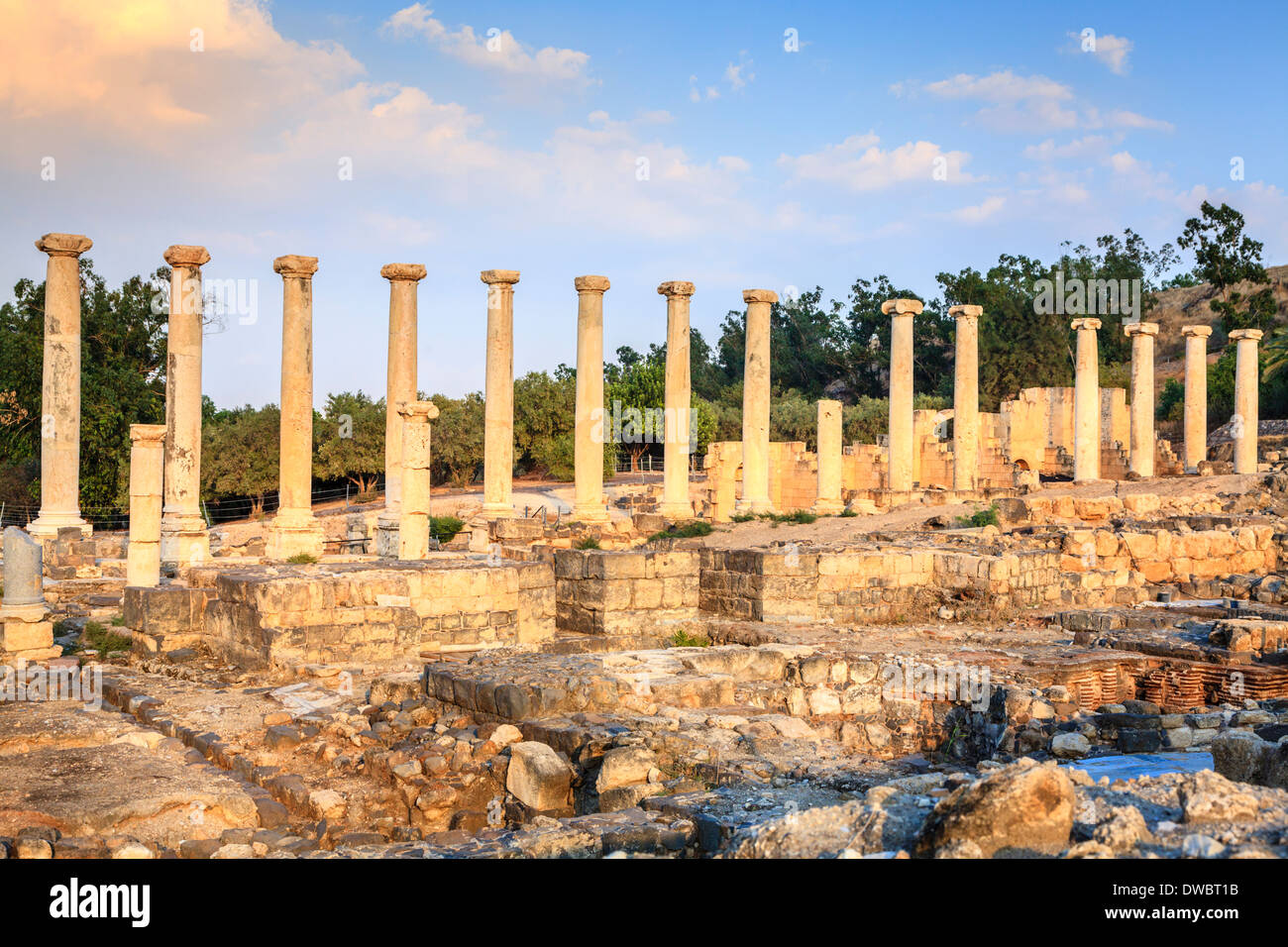 Ancient city of Beit She'an in Israel Stock Photo - Alamy