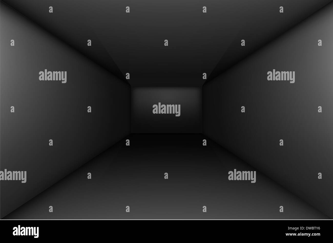 Black empty room interior. Illustration for design Stock Photo - Alamy