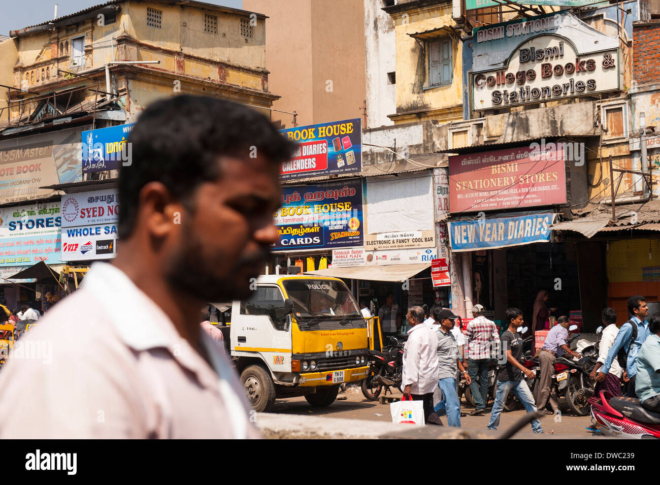 India capital Tamil Nadu Chennai Madras South Southern busy crowded