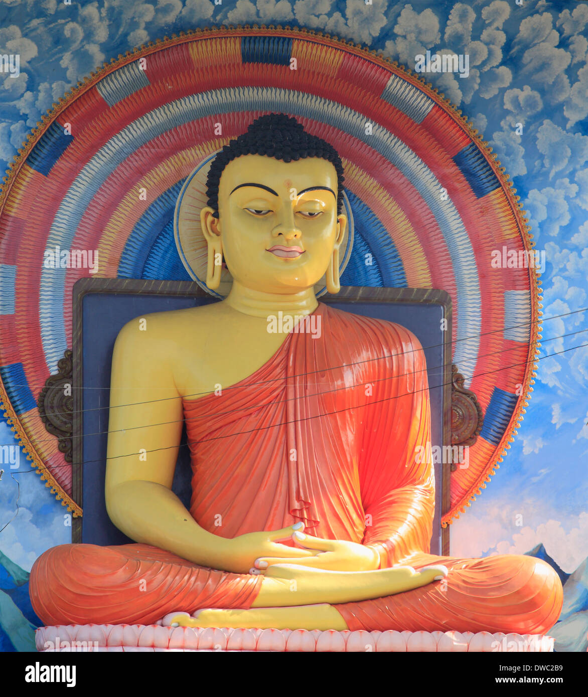 Sri Lanka; Kandy; Buddha statue Stock Photo 67262813 Alamy