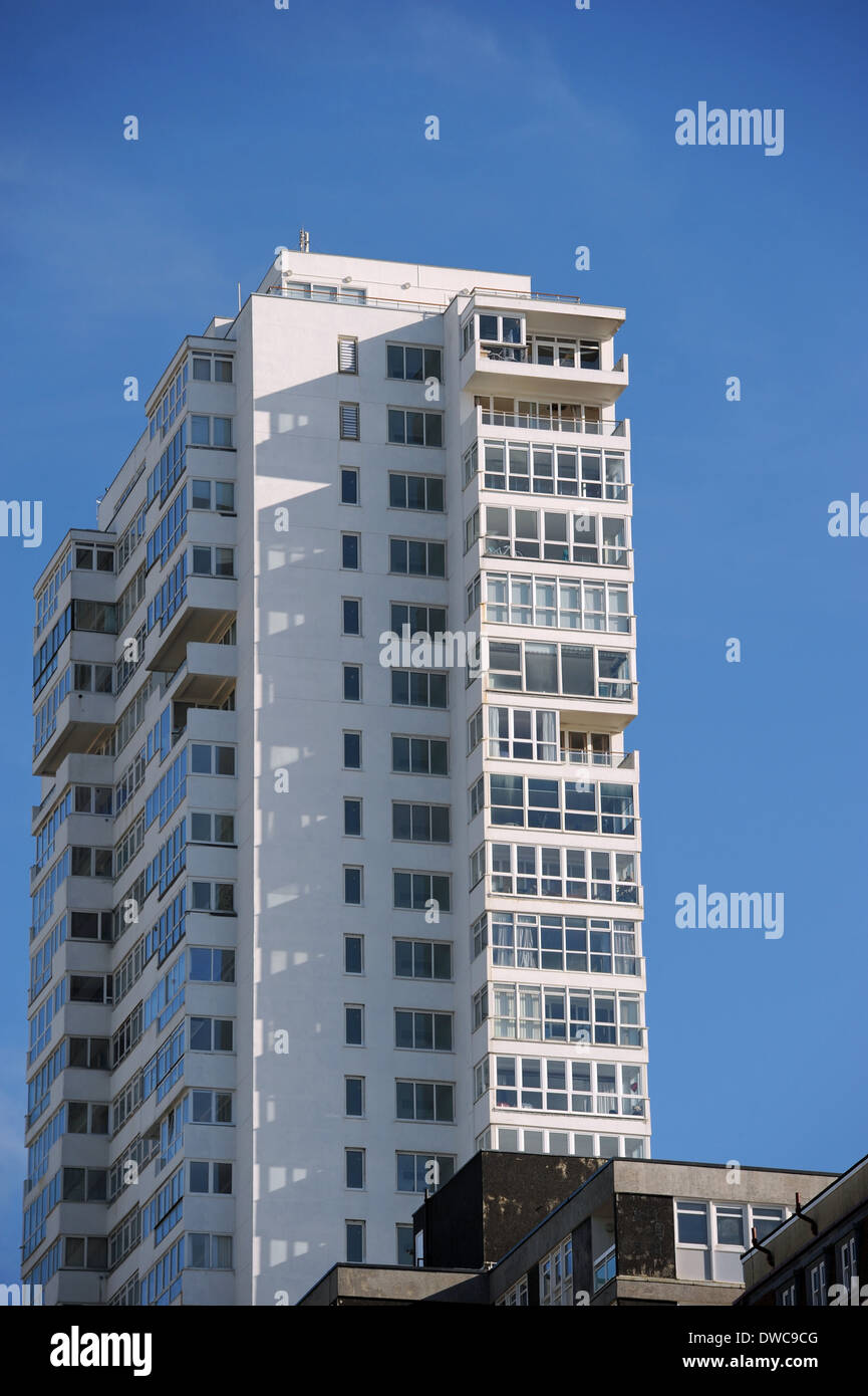 Sussex heights block of flats property in Brighton UK is one of the