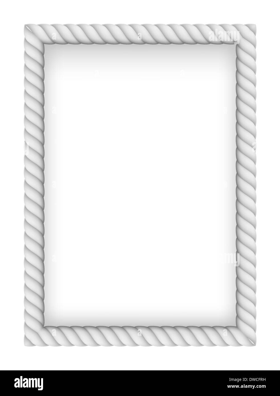 Rope border Black and White Stock Photos & Images - Alamy