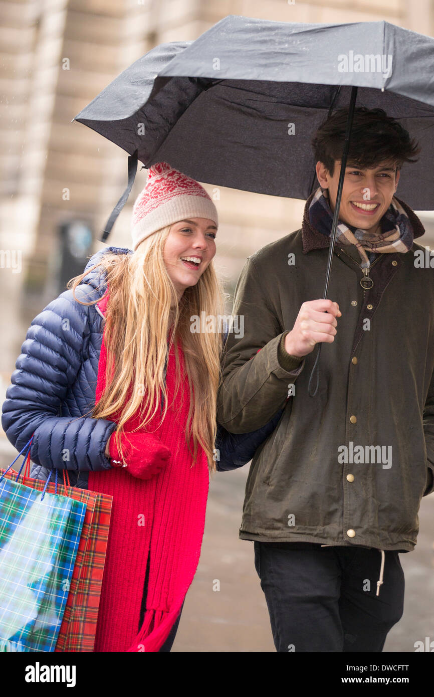 Edinburgh knitwear shop hires stock photography and images Alamy