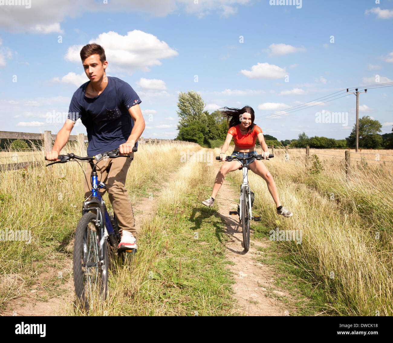 Legs Outstretched Cycling High Resolution Stock Photography and Images ...