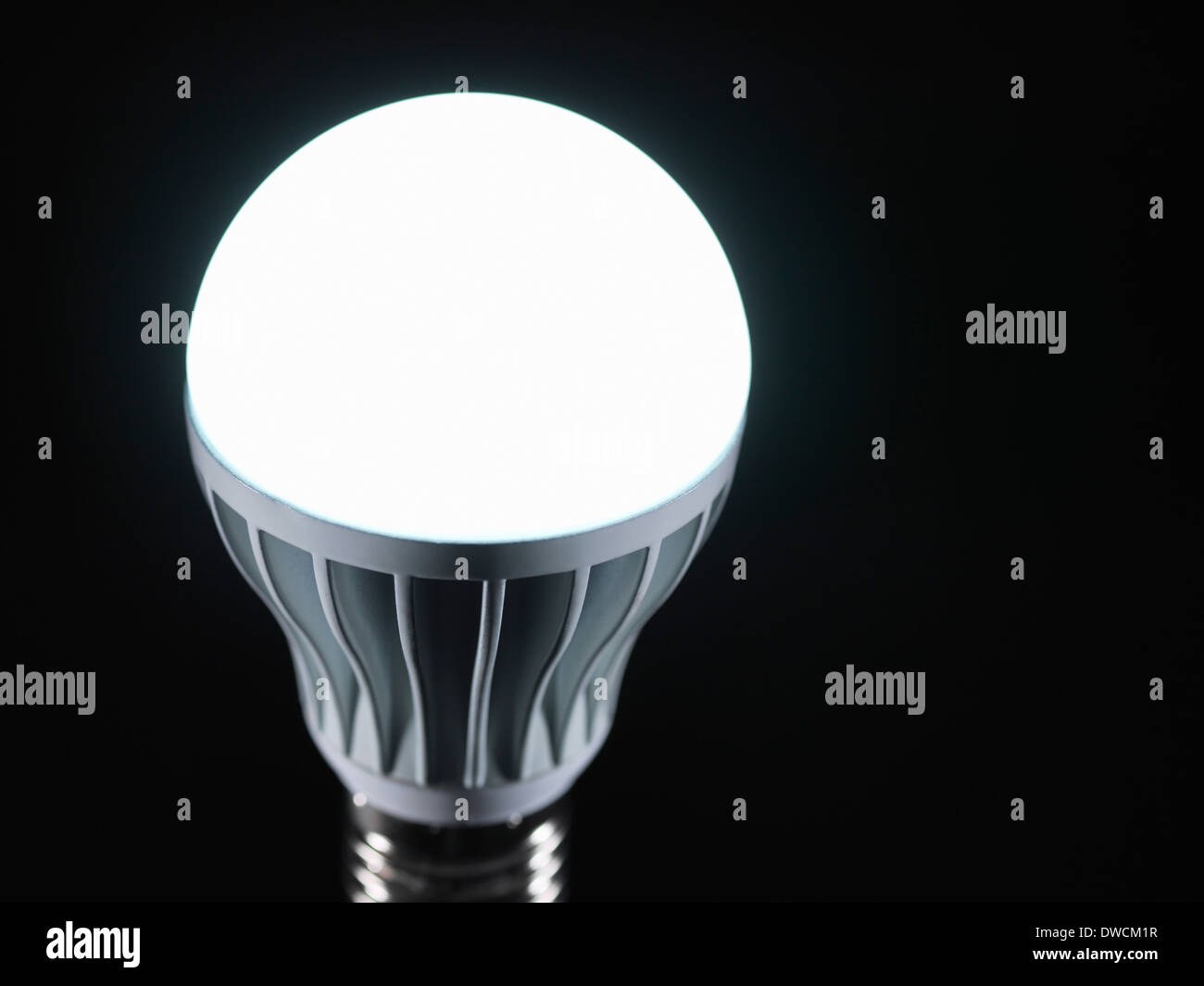 Energy saving LED bulb Stock Photo