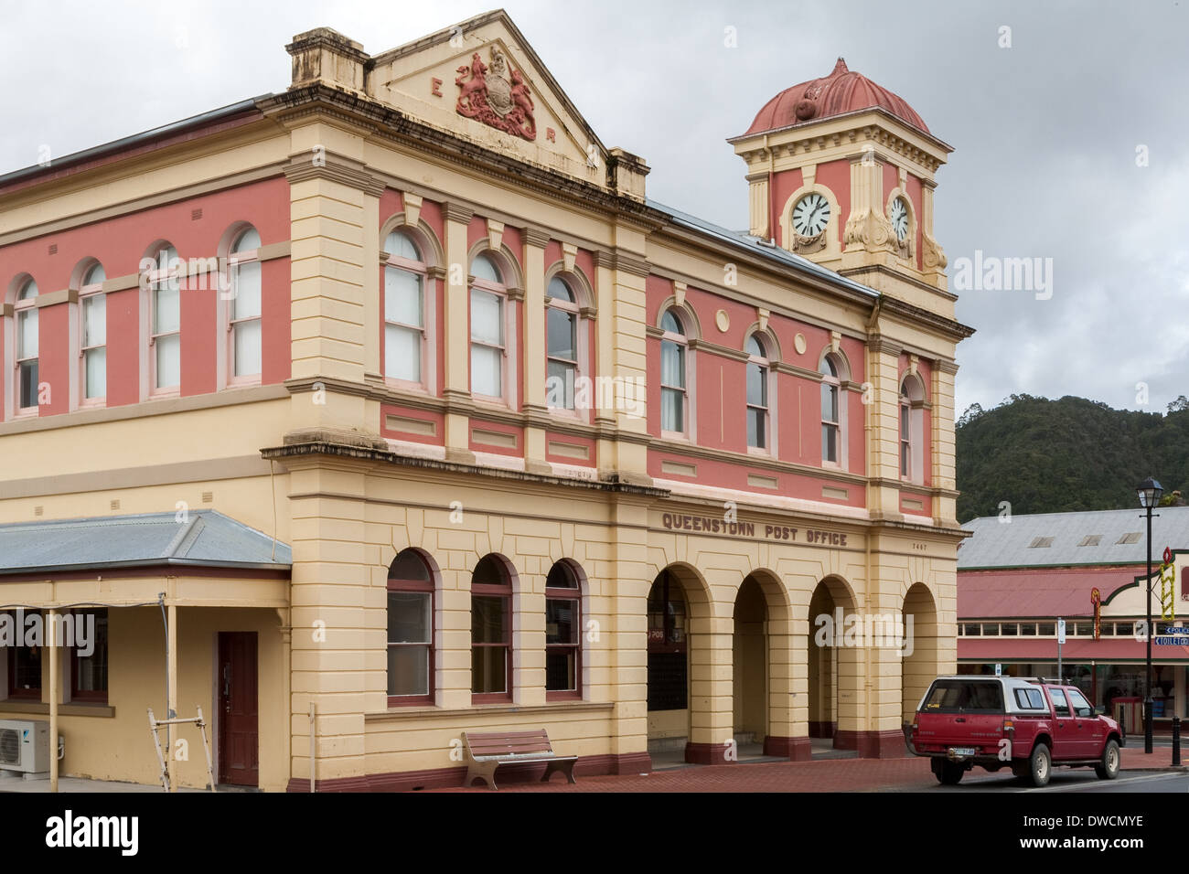 1902 Post Office, Historic Queenstown, Tasmania, Australia Stock Photo Alamy