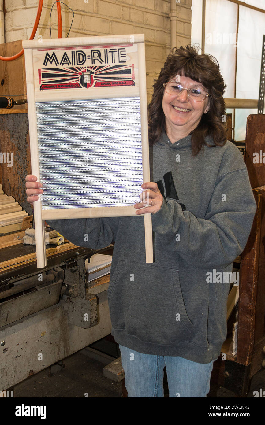 Columbus Washboard Co., Logan, Ohio. The company makes 88 different