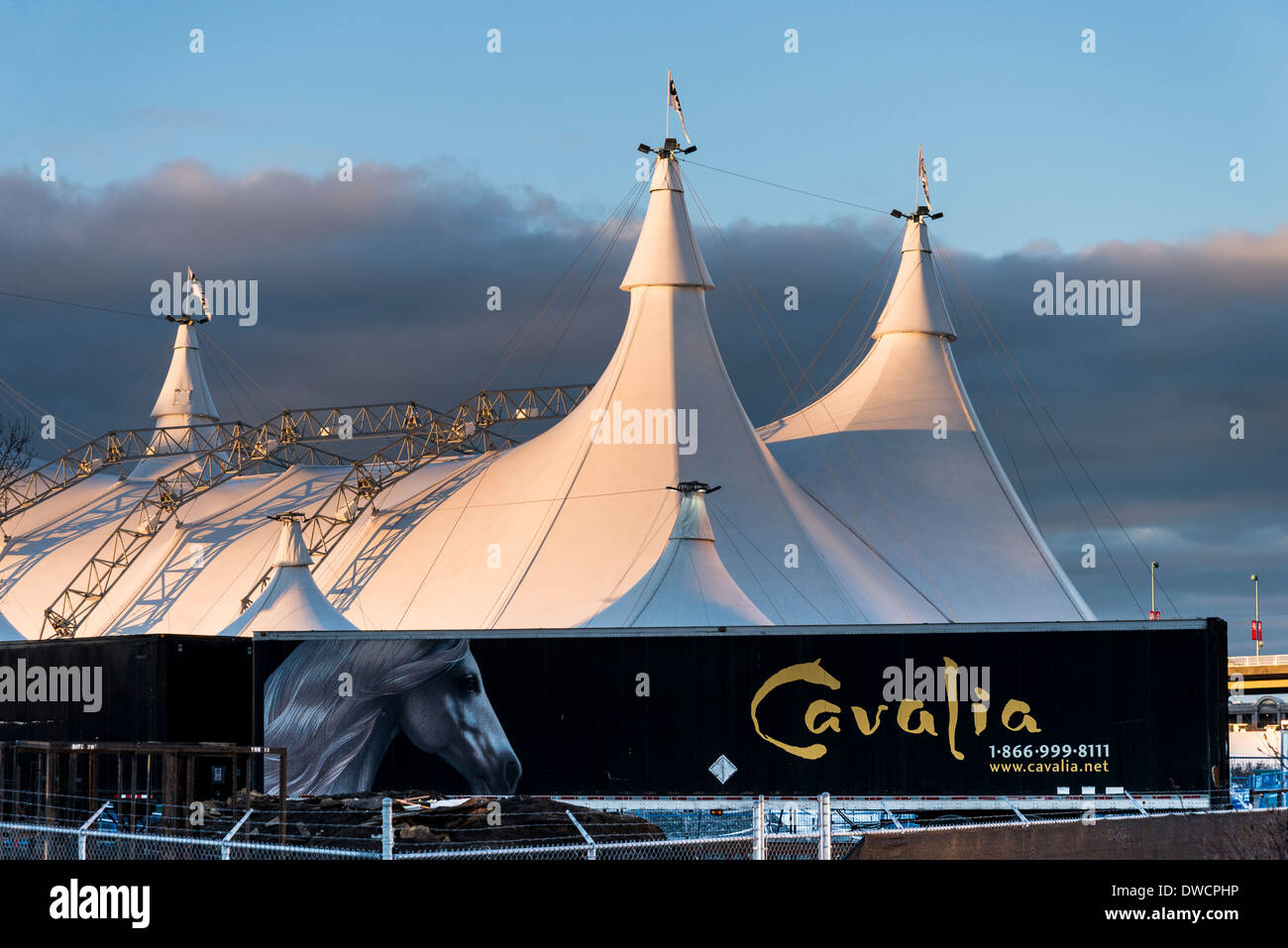 Big top tent cavalia vancouver big top show tent hires stock