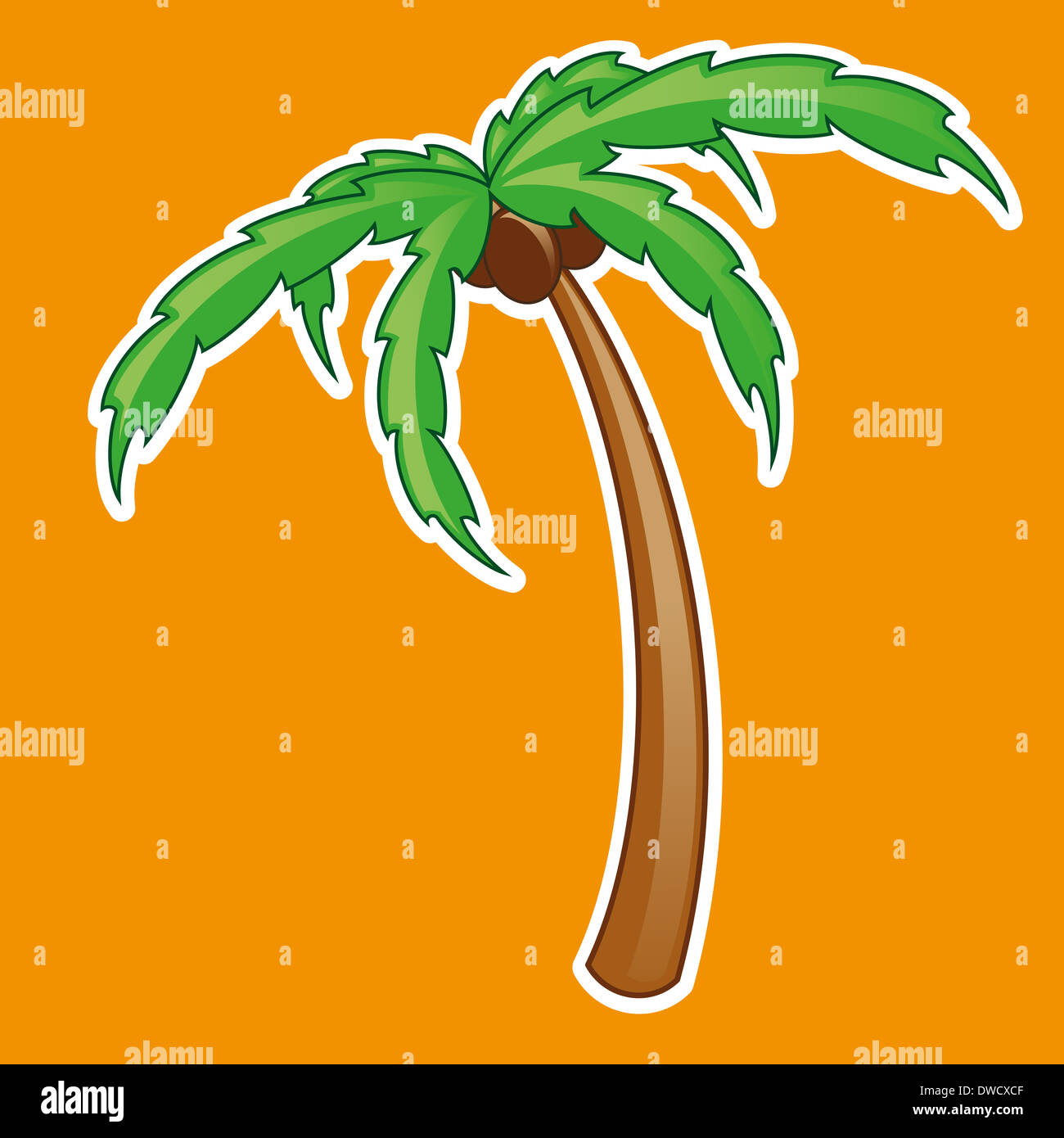 palm tree Stock Photo
