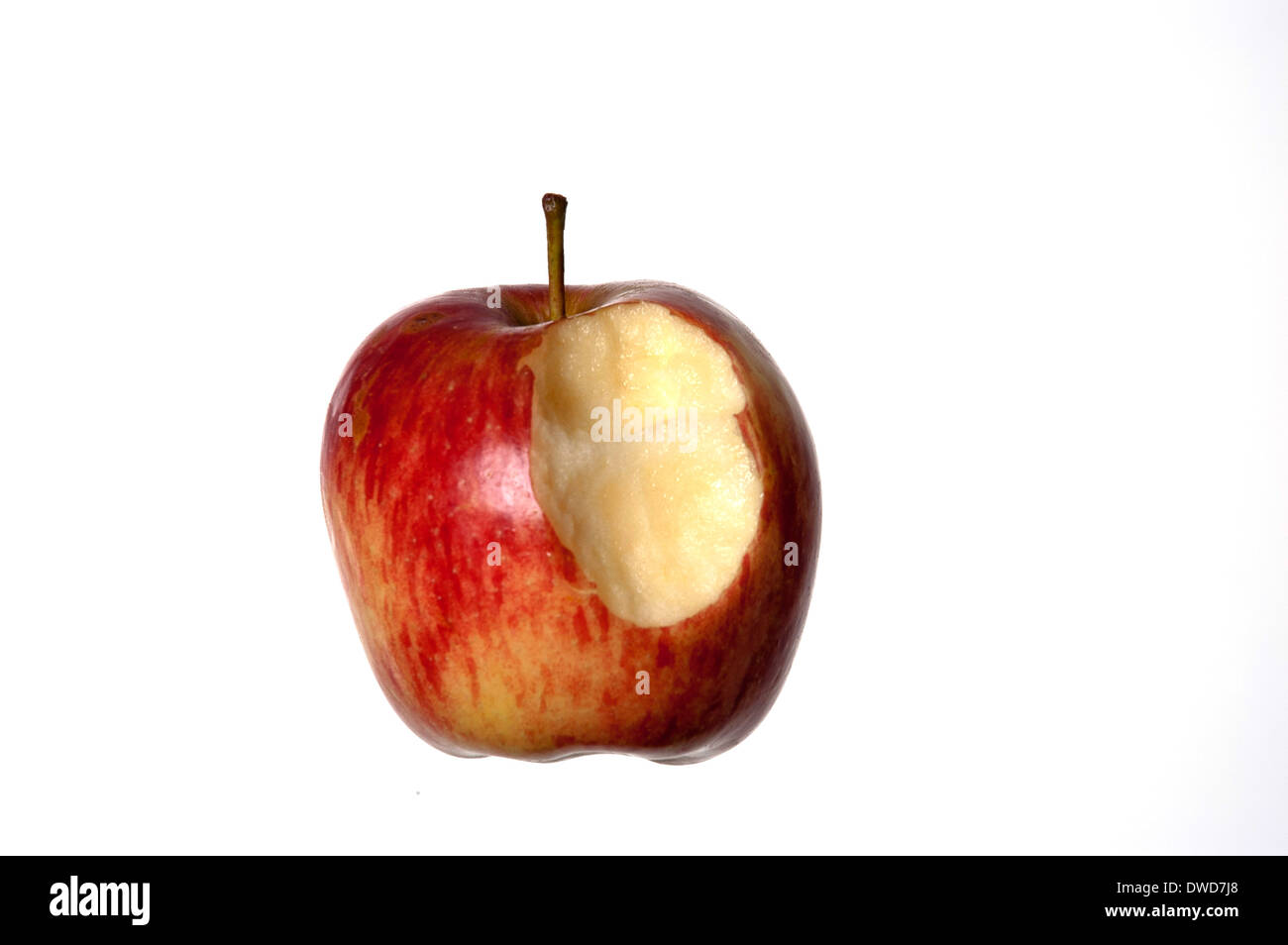 Apple bite, eve, first sin, tasteful, food, bite, experience, desire, red, gulty, try, Stock Photo