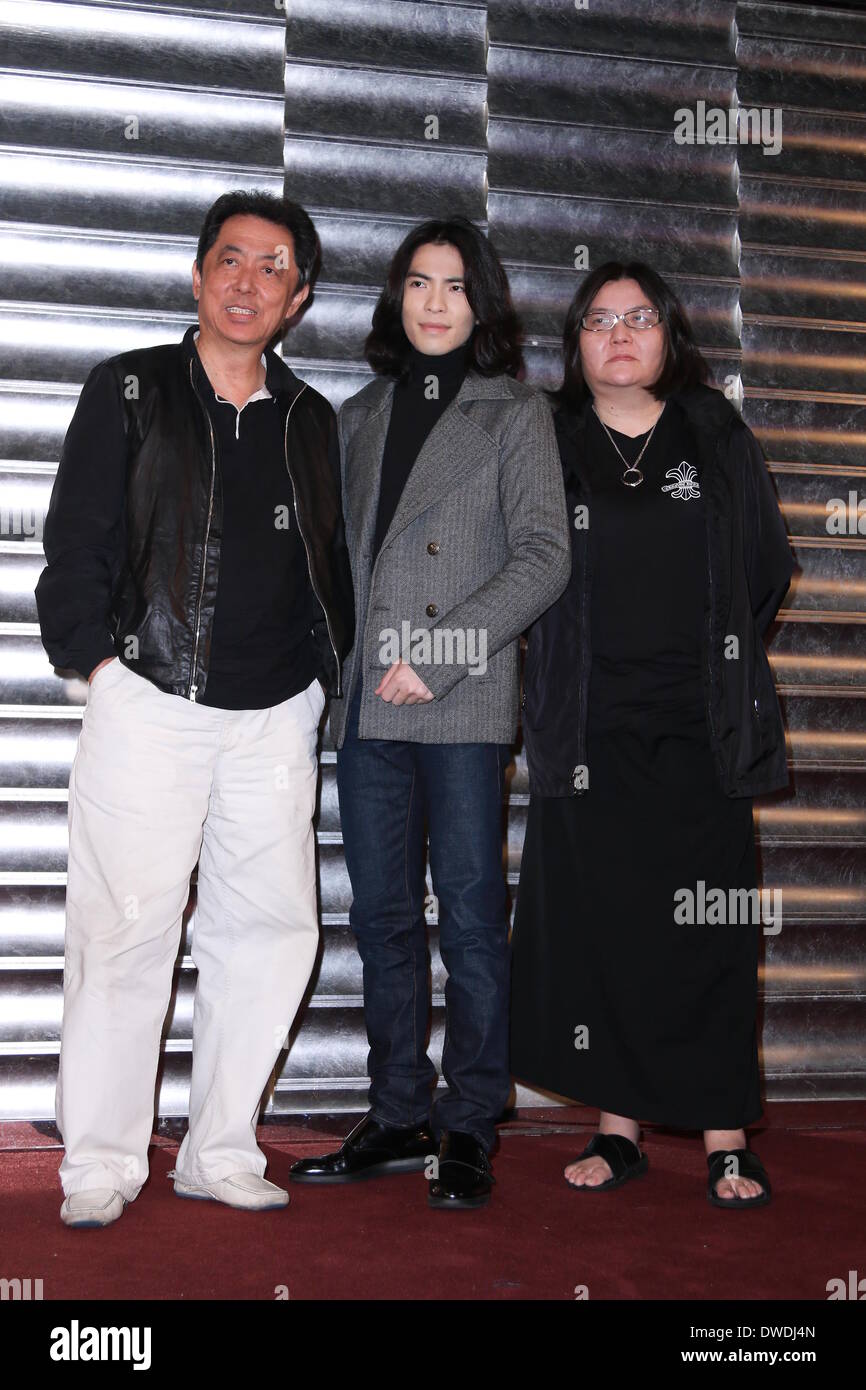Taipei, China. 4th Mar, 2014. Actor Jam Hsiao at wrap party of his new