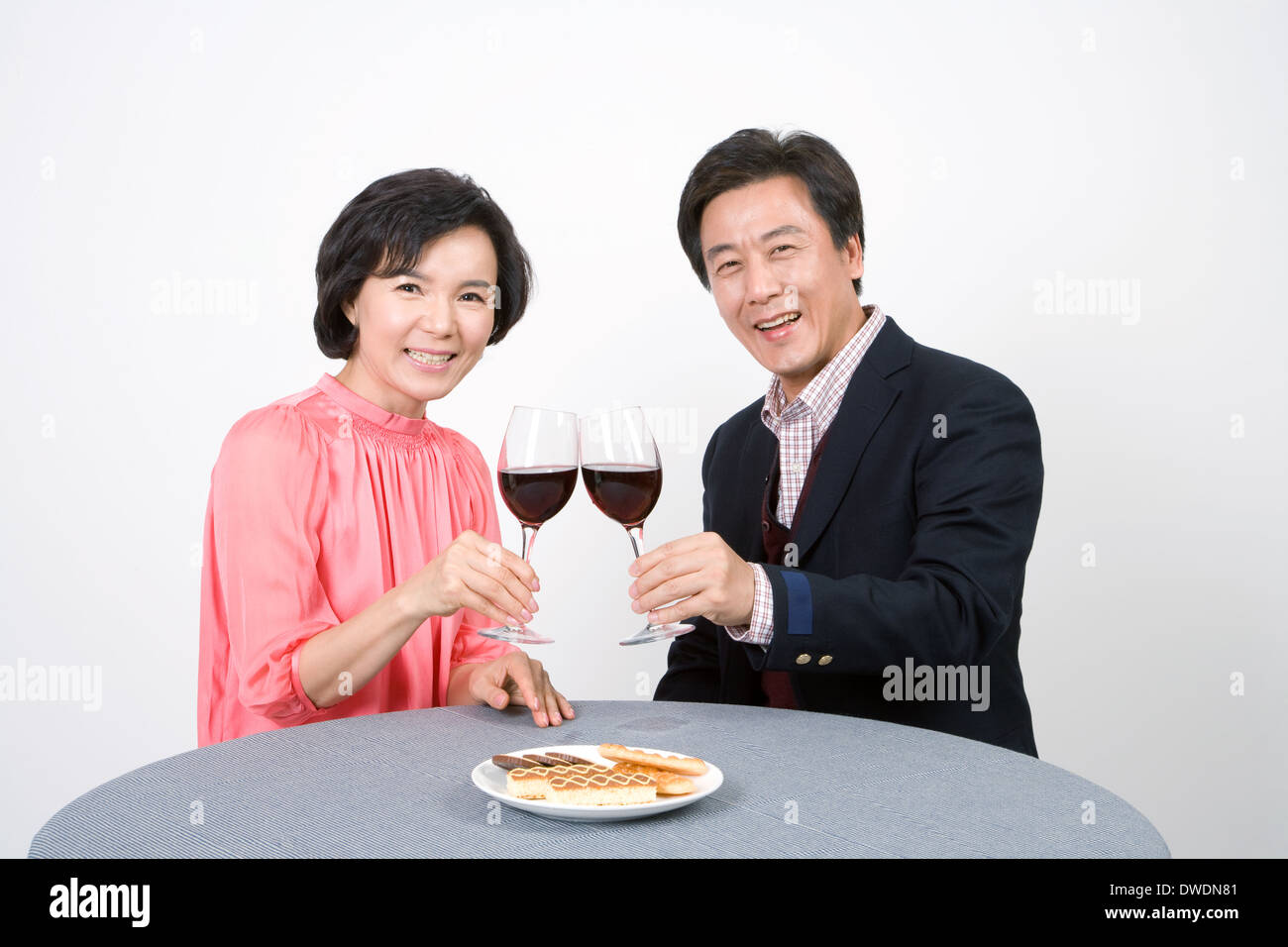 Middle Aged Couple Stock Photo - Alamy