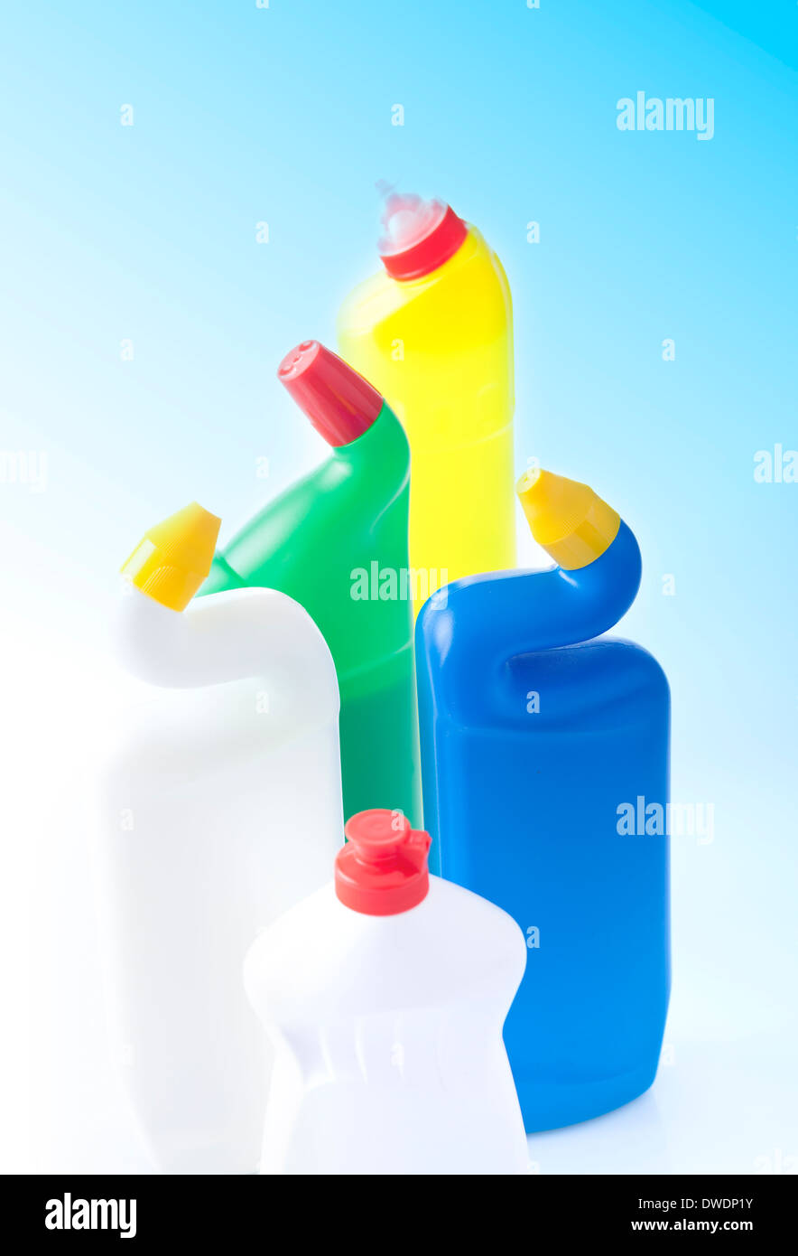 cleaning detergents Stock Photo Alamy
