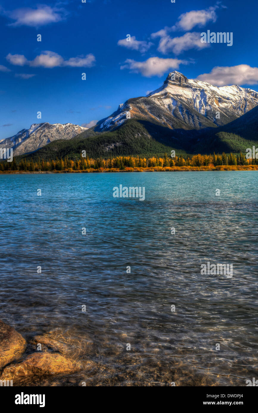 Scenic Mountain Views Kananaskis Country Alberta Canada Stock Photo