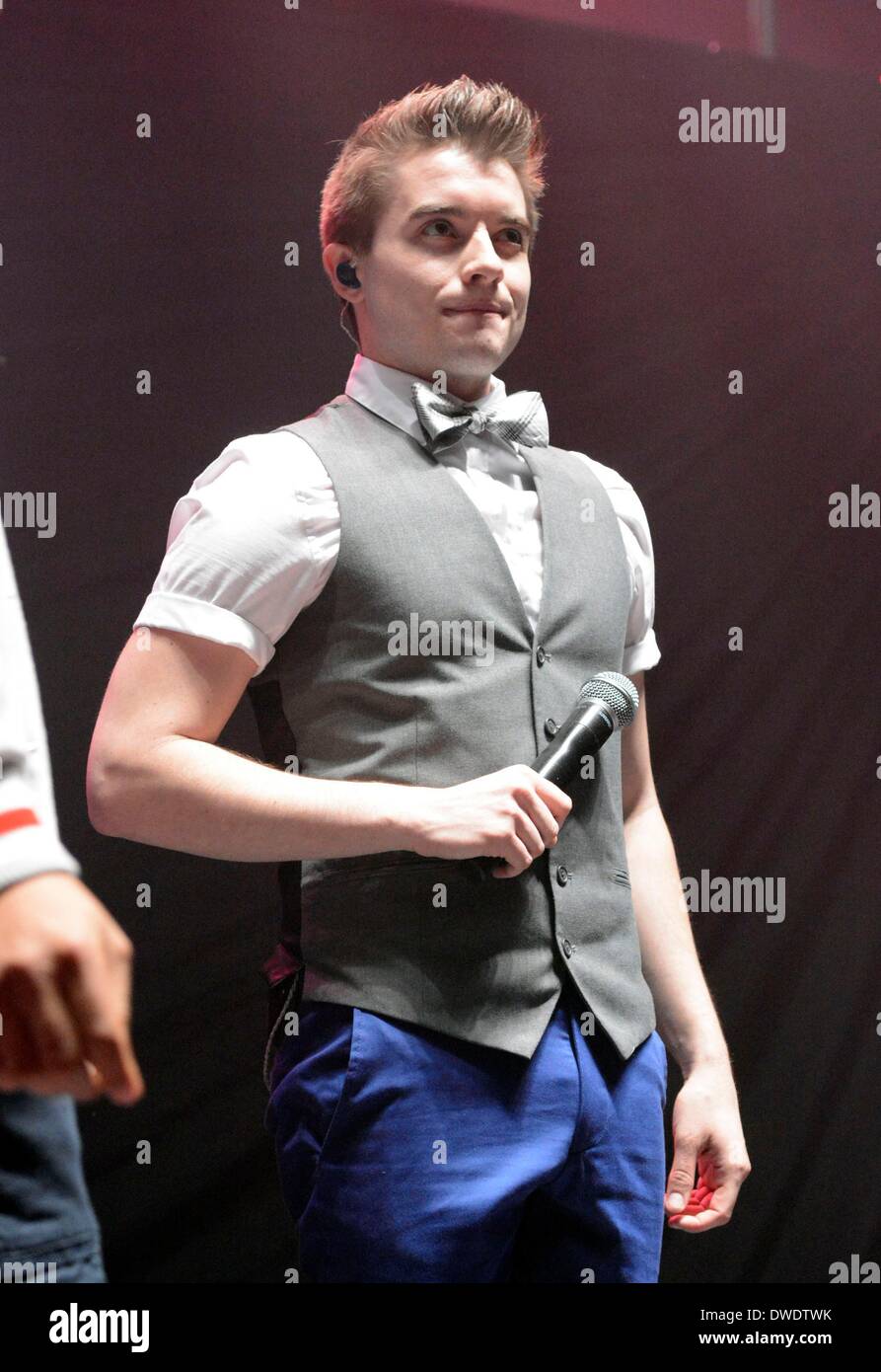 New York, NY, USA. 5th Mar, 2014. Midnight Red, Colton Rudloff in ...