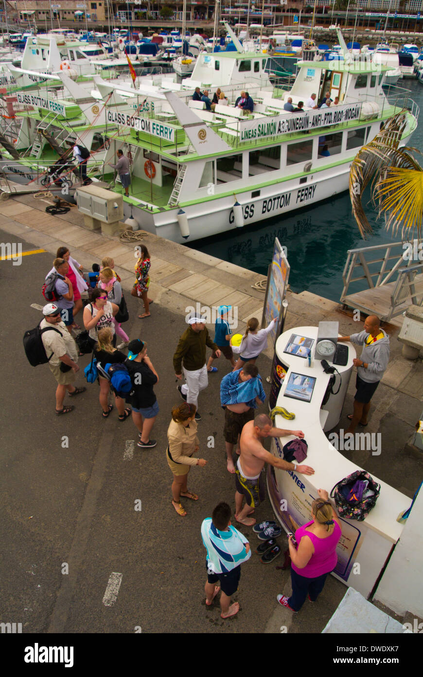 Watersports center, Puerto the port, Puerto Rico, Gran Canaria island