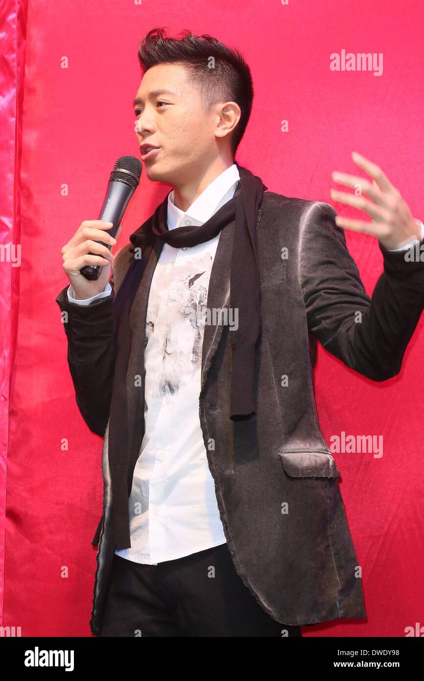 William The Rapper Taipei, China. 5th Mar, 2014. Singer William promotes his new album and ...