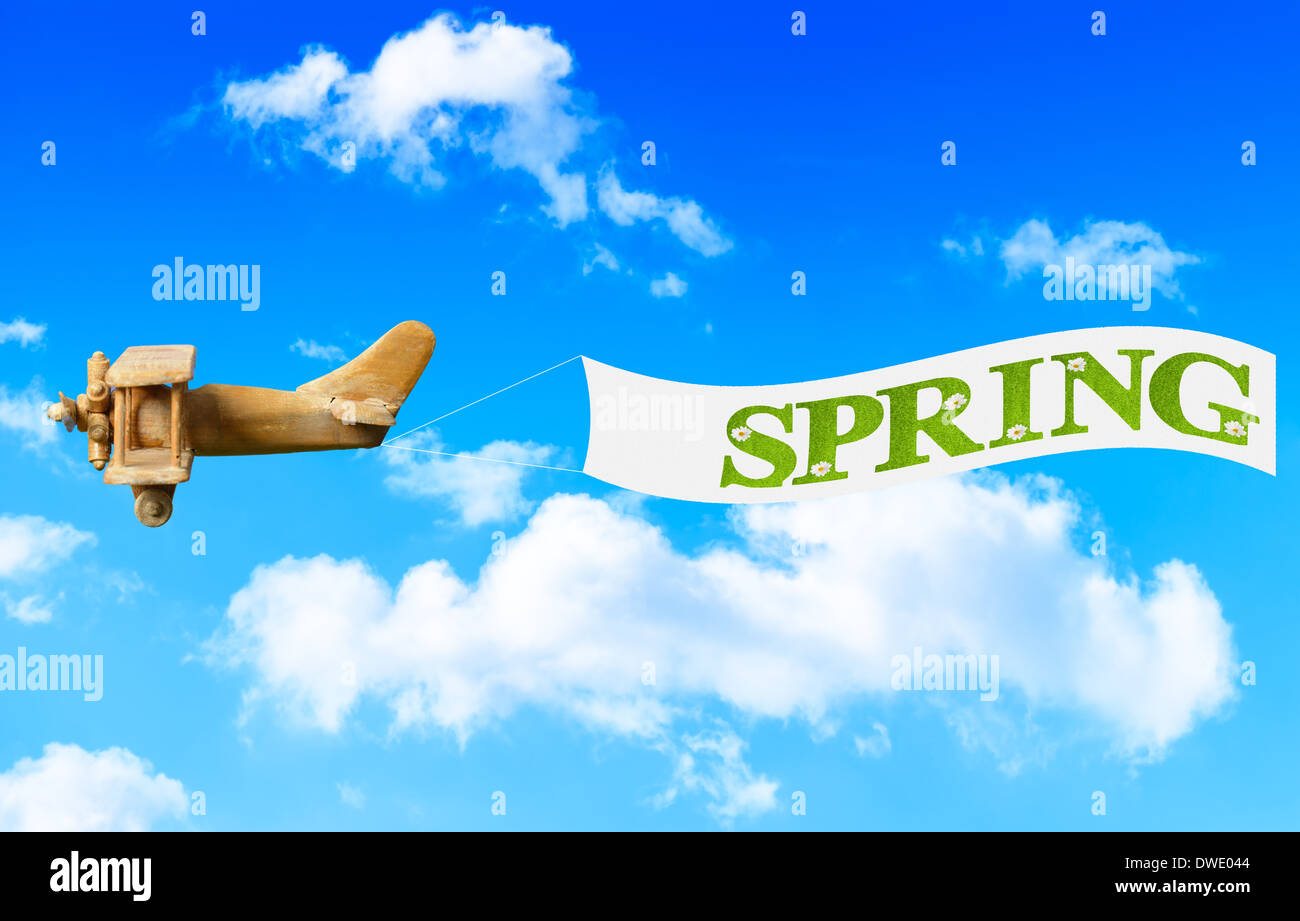 Plane banner hi-res stock photography and images - Alamy