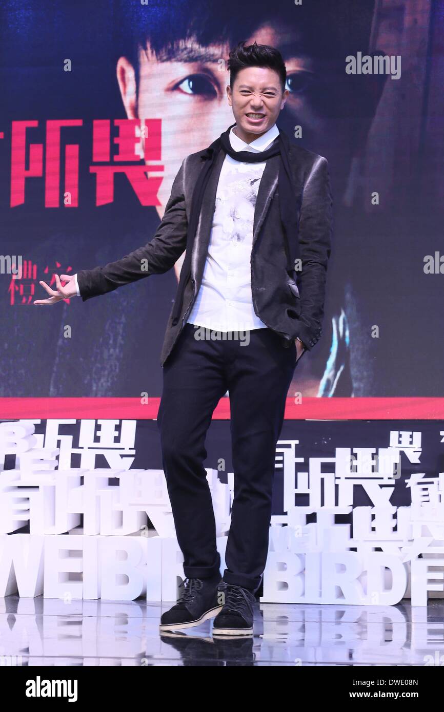 William The Rapper Taipei, China. 5th Mar, 2014. Singer William promotes his new album and ...