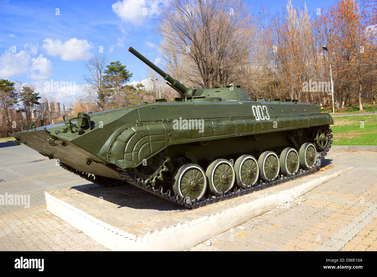 Soviet BMP1 vehicle Stock Photo Alamy