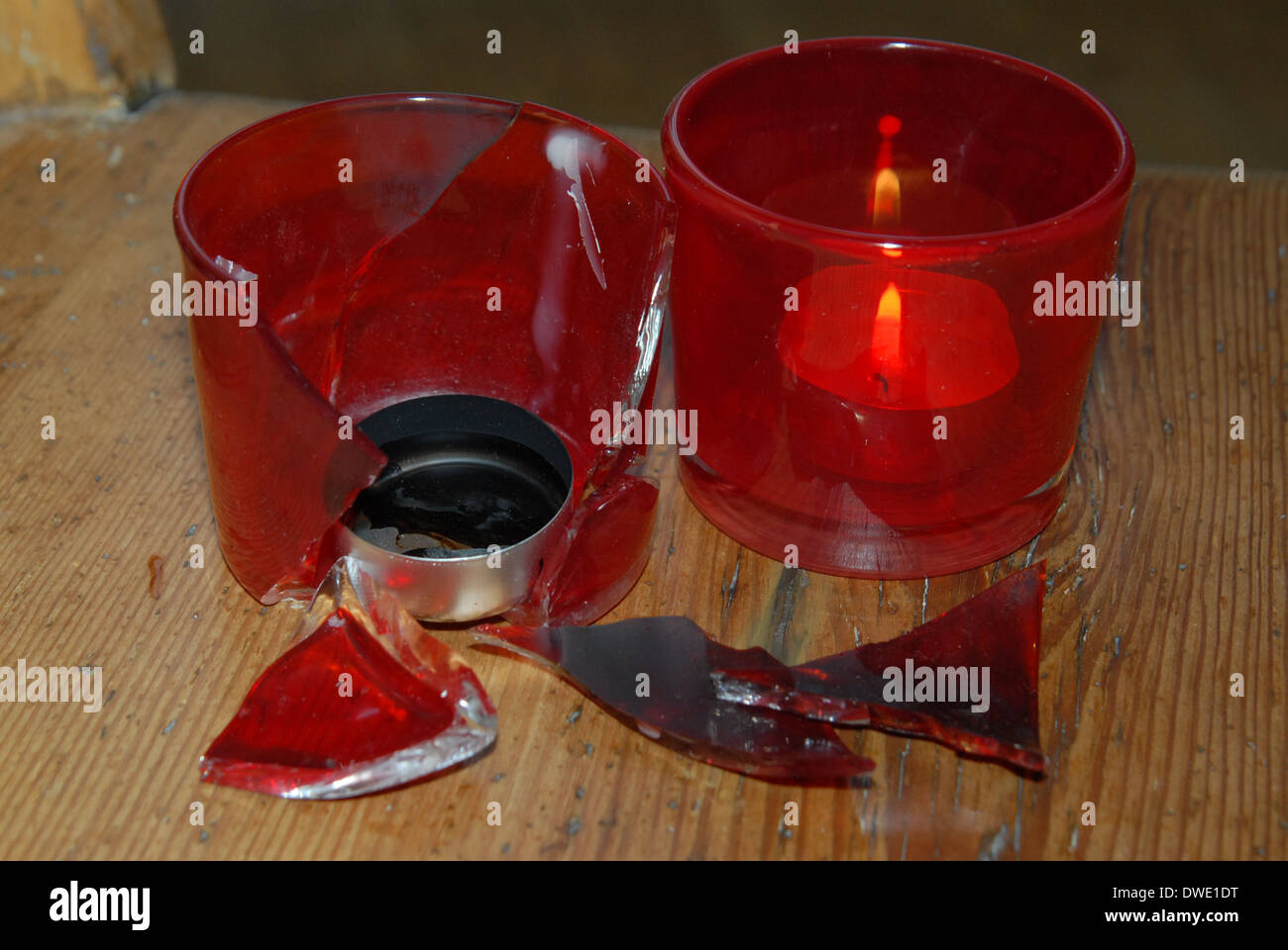 Broken candle hi-res stock photography and images - Alamy