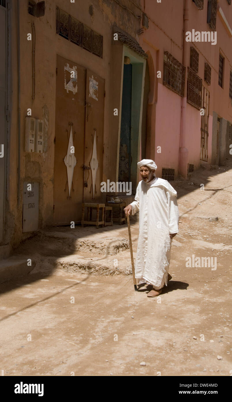 MOROCCO; A STREET IN TINGHIR Stock Photo Alamy