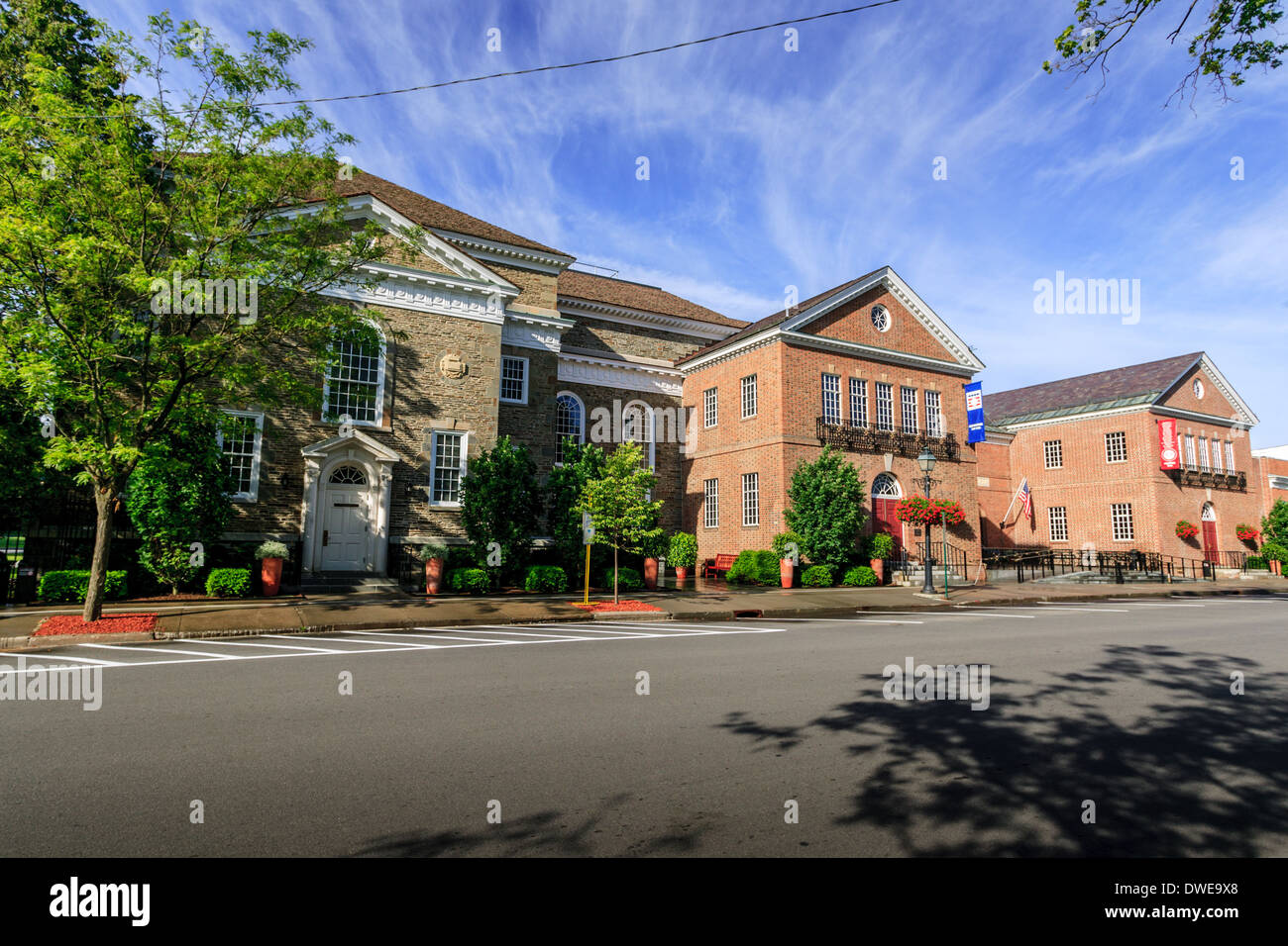 National Baseball Hall of Fame and Museum, Cooperstown, Otsego County, New York State, USA. Stock Photo