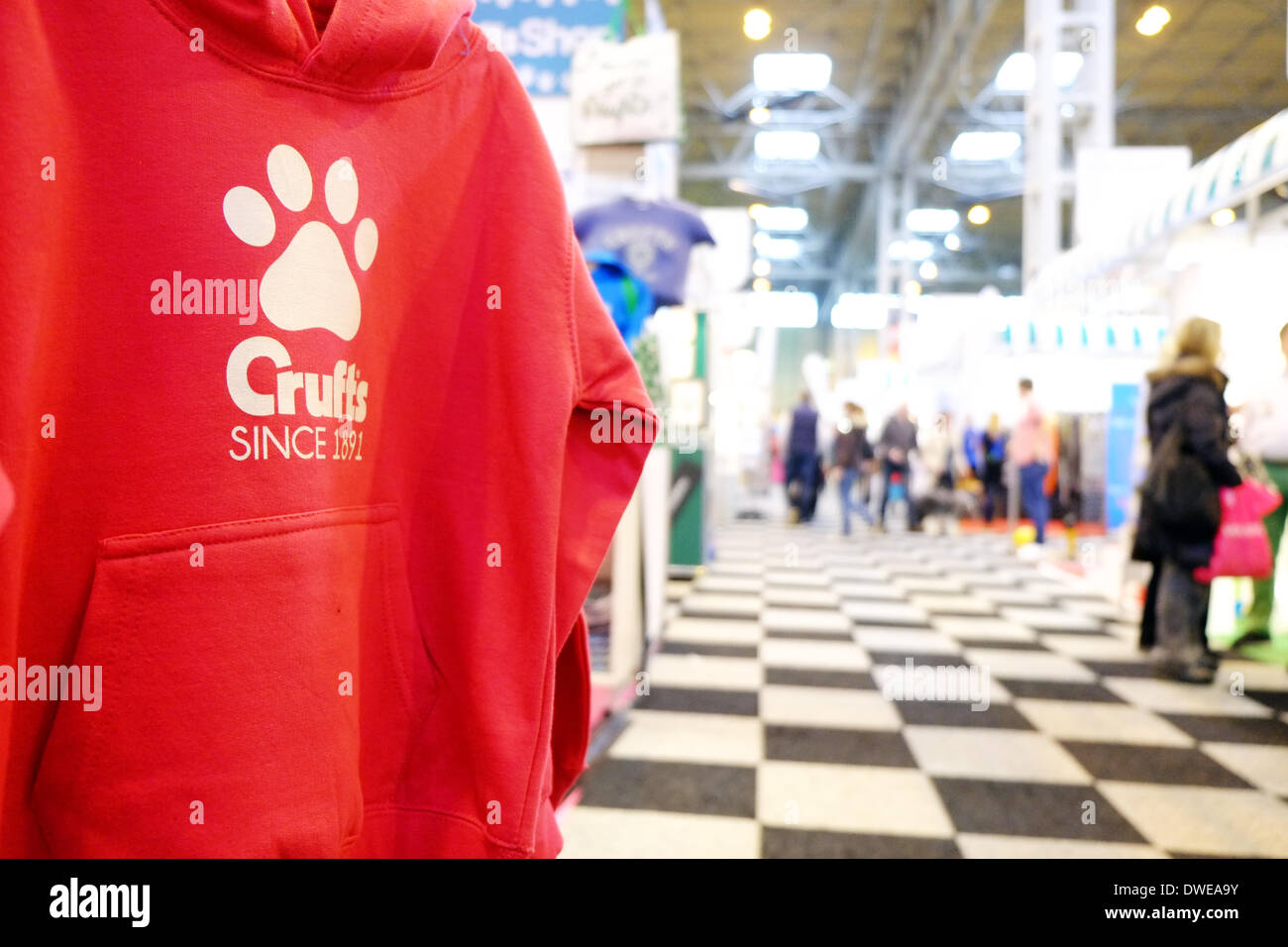 Birmingham, UK. 6th March 2014. Crufts 2014 dog show in NEC national