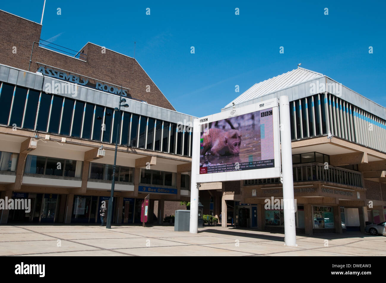 The Assembly Rooms In Derby City Centre Derbyshire England