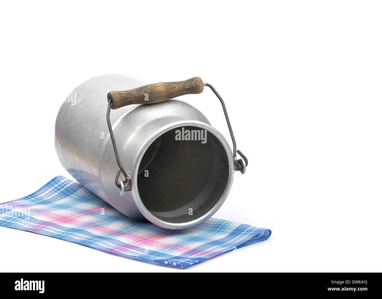 Milk can Stock Photo