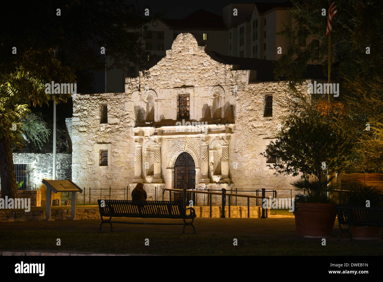 The Historic Alamo In San Antonio Texas Stock Photo Alamy