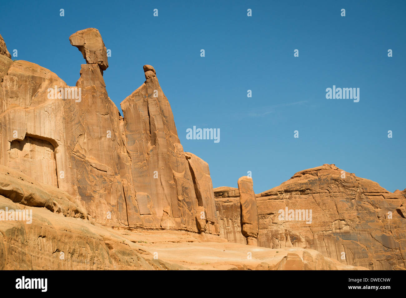 Aerial arches national park hi-res stock photography and images - Alamy