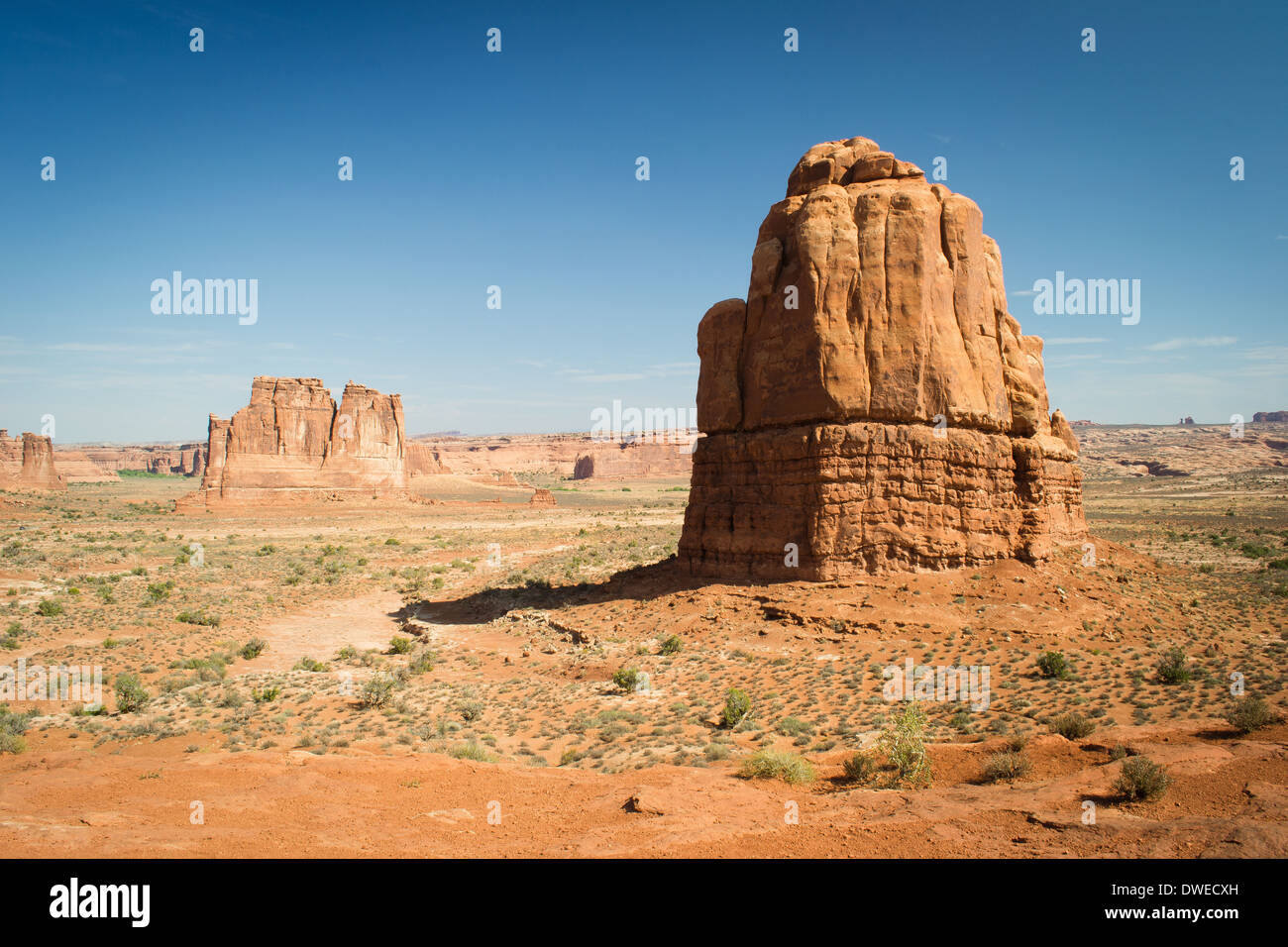 Aerial arches national park hi-res stock photography and images - Alamy