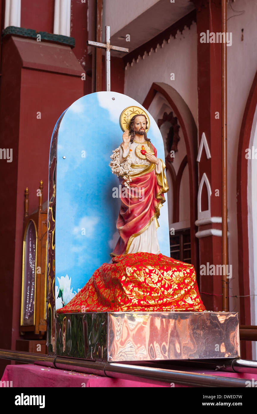 India Tamil Nadu Pondicherry Puducherry Sacred Heart of Jesus Basilica