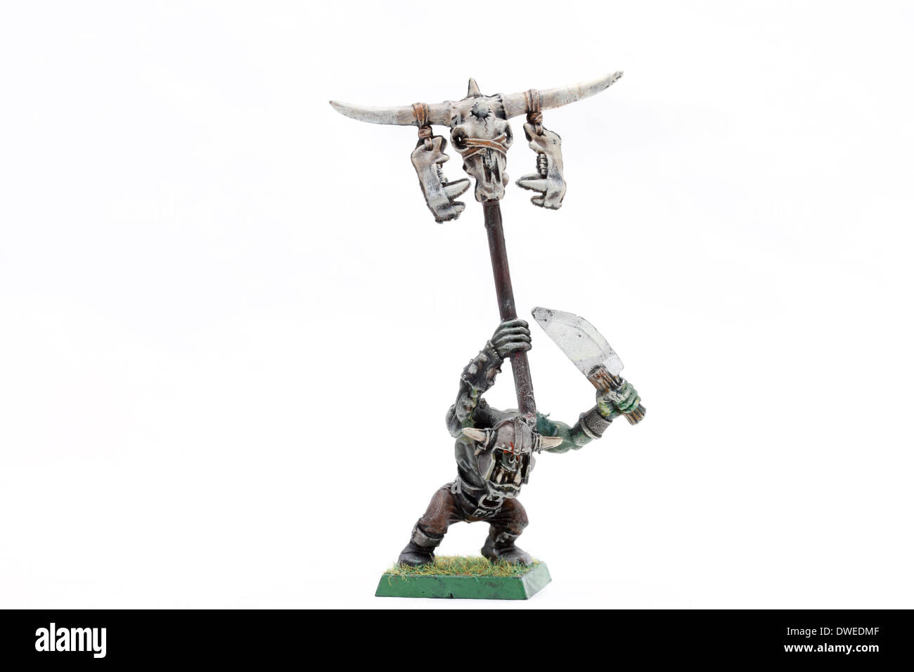 Orc Boy standard Bearer Stock Photo Alamy